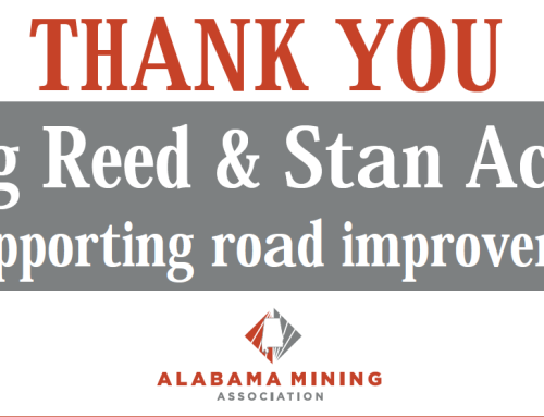 Senator Greg Reed announces significant improvements to the road leading to Peabody Energy’s Shoal Creek Mine